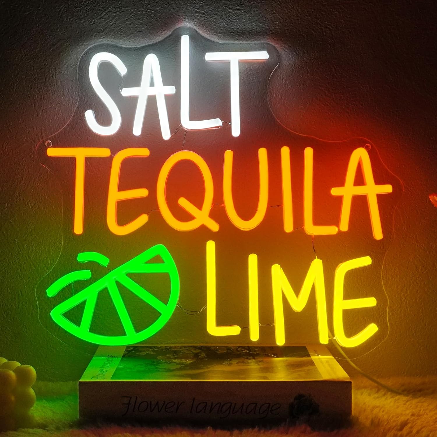 Commercial Kitchen Light - Zout Tequila Lime Neon Sign Led