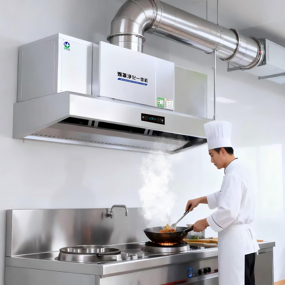 Commercial Kitchen Hood Design - Slimme commerciële afzuigkap nieuw design ESP