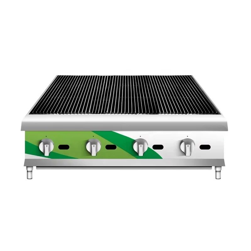 Commercial Kitchen Grill - Gas bbq Grill charbroiler GBL-4 Commerciële