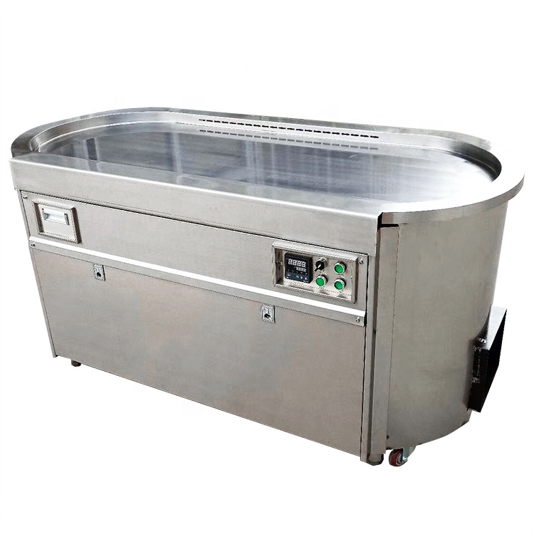 Commercial Kitchen Grill - Commerciële roestvrijstalen Teppanyaki grill platte bakplaattafel
