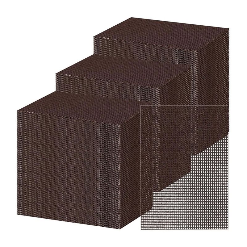 Electric Griddle Flat Top - SOFT-100 Pack Grillreinigingsschermen 4x5,5'' Voorgebehandelde schuurgaaspads