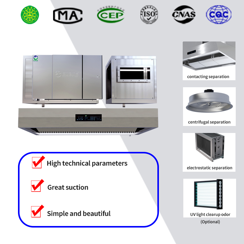 Slimme commerciële afzuigkap n - Commercial Kitchen Hood Design recensie en prijs