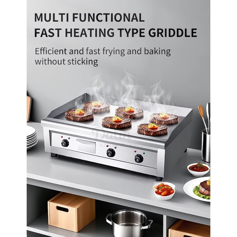 16mm Professionele Burgergrill - Electric Griddle Flat Top recensie en prijs