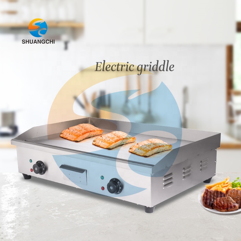 Shuangchi commerciële elektris - Electric Griddle Flat Top recensie en prijs