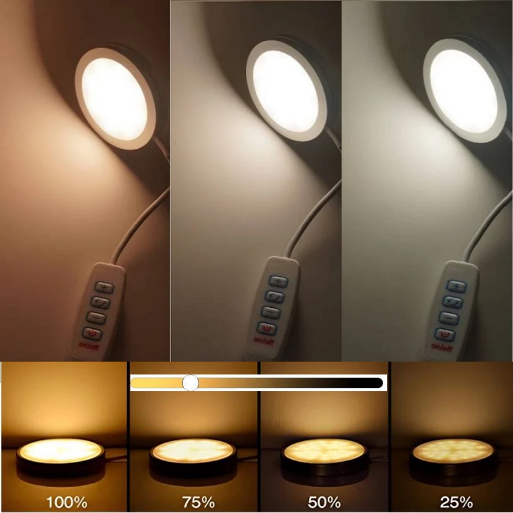 3 kleuren verstelbaar USB Puck - Commercial Kitchen Lighting recensie en prijs