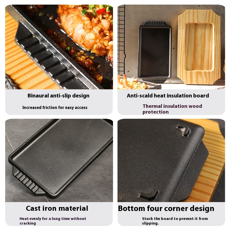 Gietijzeren teppanyaki grillpl - Commercial Kitchen Grill recensie en prijs