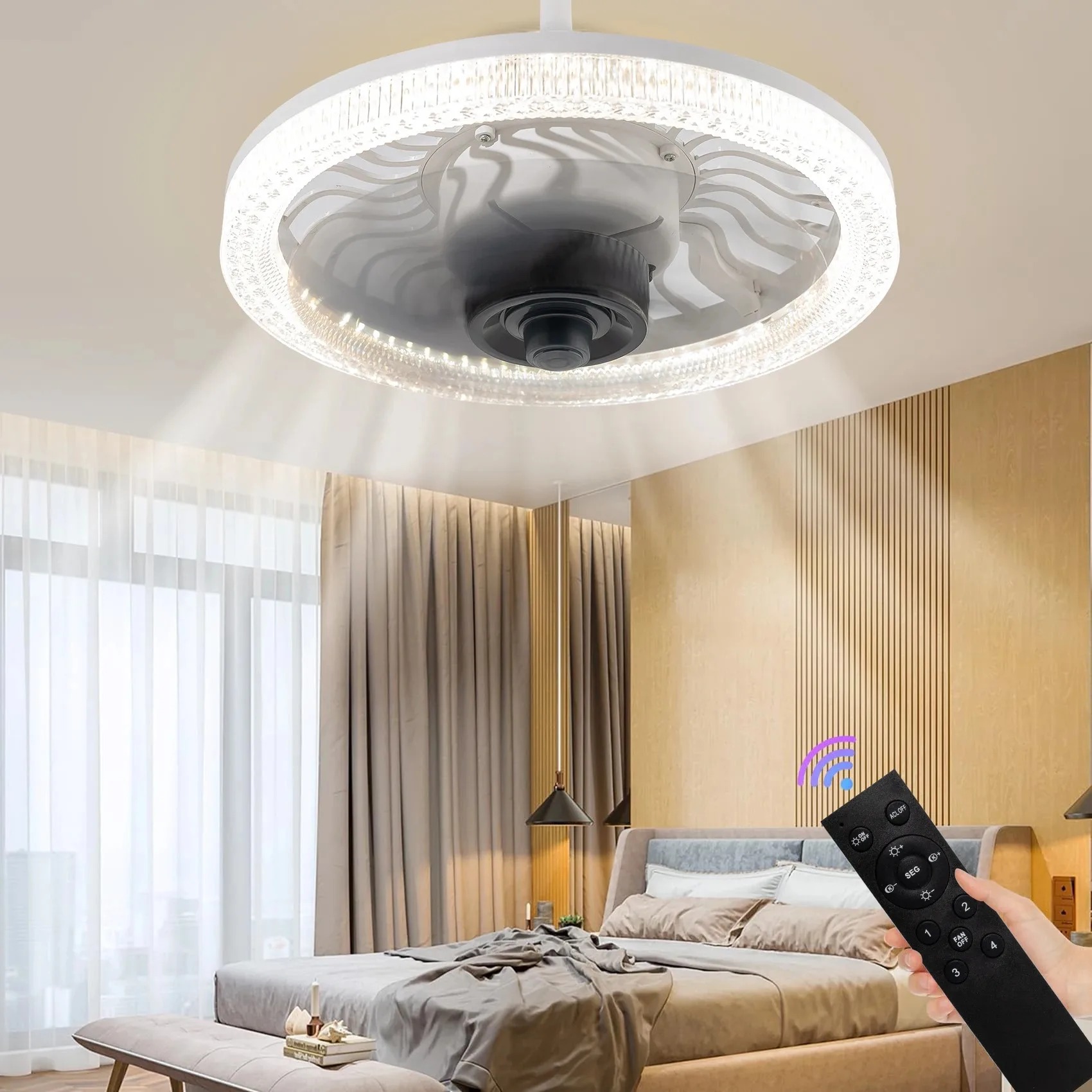 Slimme LED-plafondventilatorla - Commercial Kitchen Lighting recensie en prijs