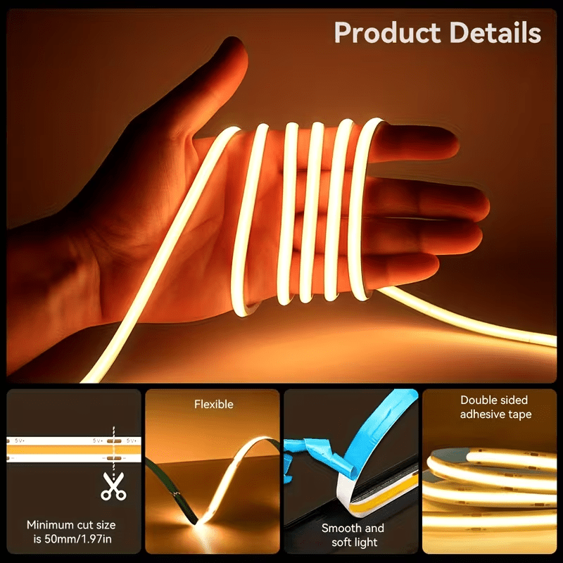 USB LED Strip Verlichting 5V 3 - Commercial Kitchen Light recensie en prijs