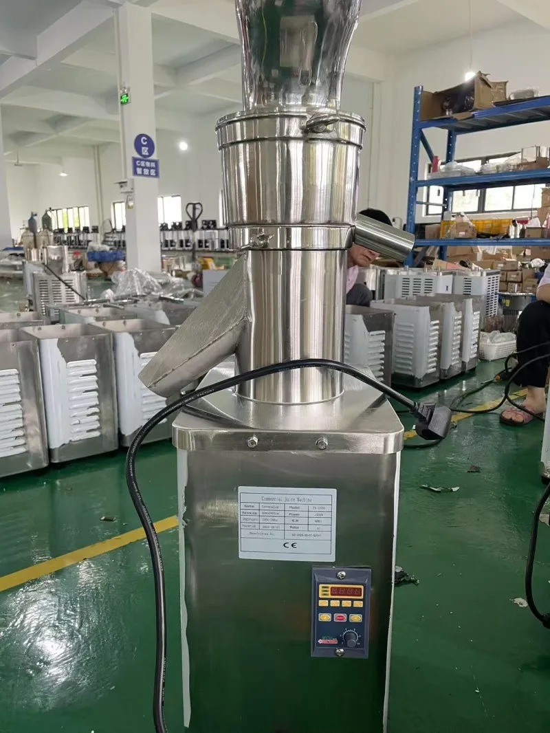 Commerciële fruitpers elektris - Juice Extractor Commercial recensie en prijs