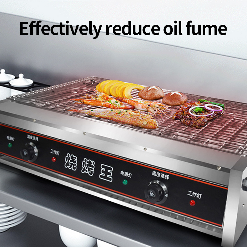 Rookloze elektrische BBQ-grill - Commercial Kitchen Grill recensie en prijs