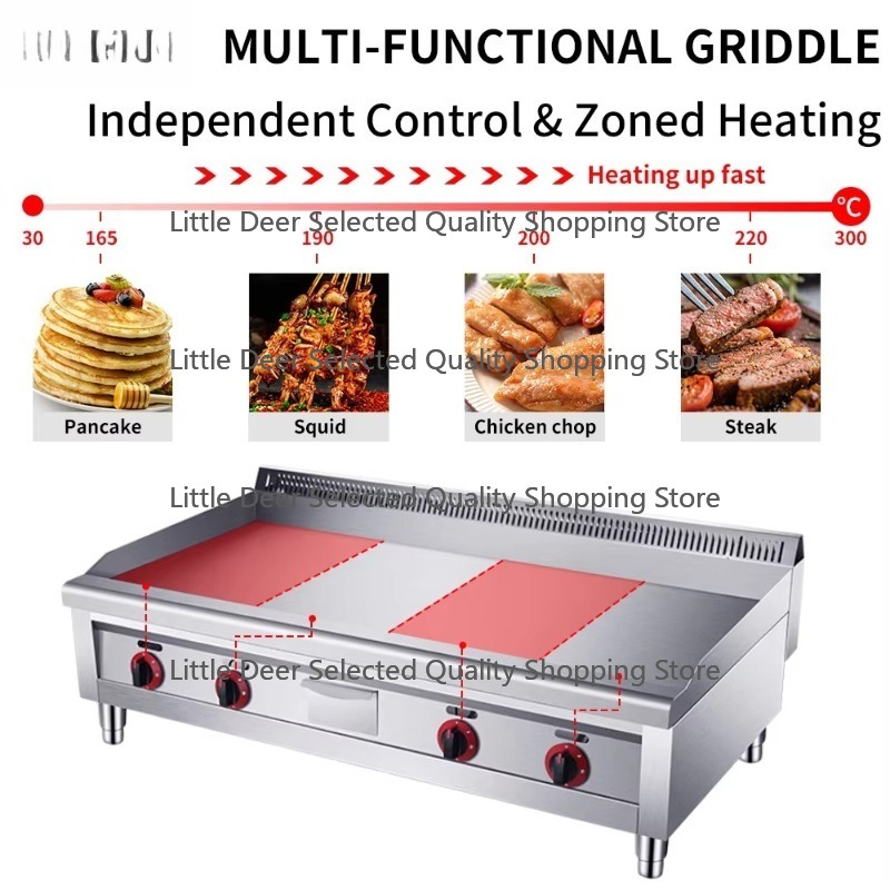 16 mm commerciële restaurantke - Electric Griddle Flat Top recensie en prijs