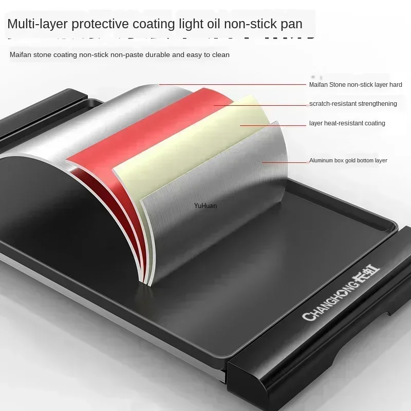 Homegrill rookloze grote elekt - Electric Griddle Flat Top recensie en prijs