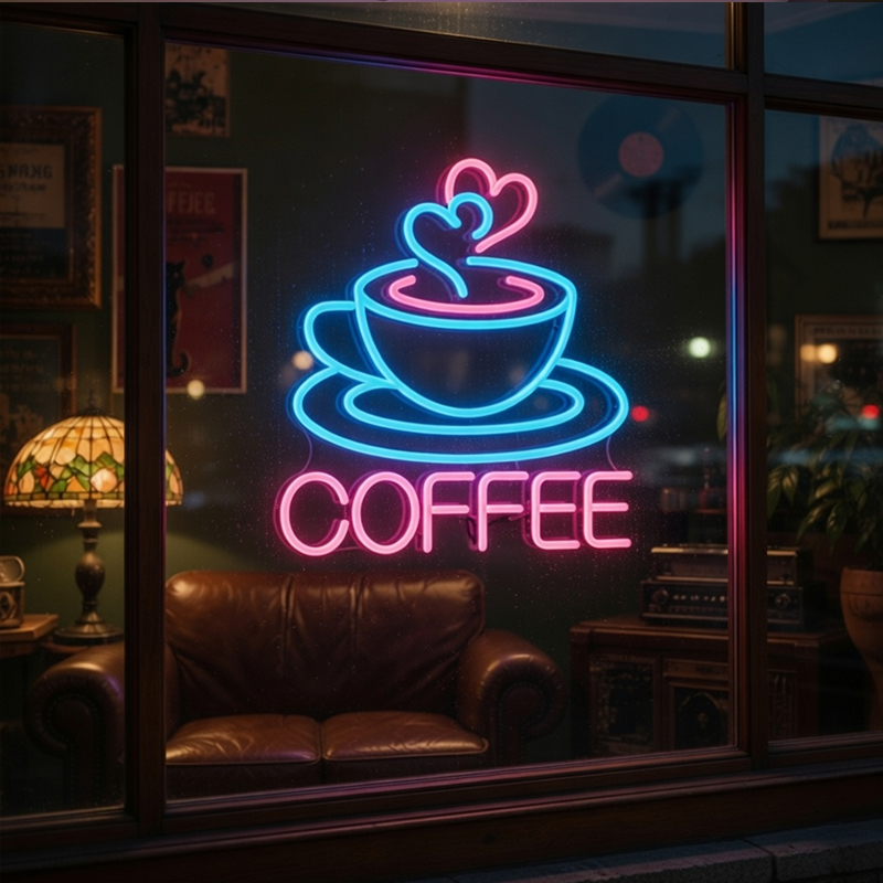 Koffie Neonbord LED Neonlicht  - Commercial Kitchen Light recensie en prijs