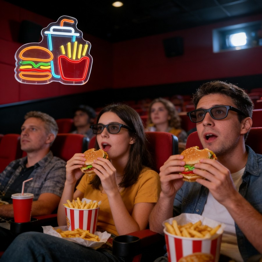 Burger Fries Drink Fastfood LE - Commercial Kitchen Light recensie en prijs