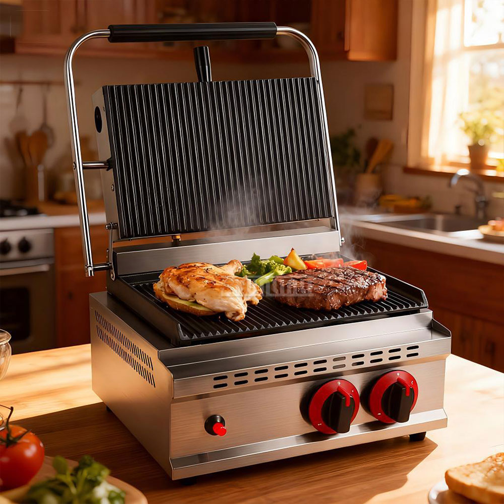 GH-812 Gasdrukplaat Grill Stea - Commercial Kitchen Grill recensie en prijs