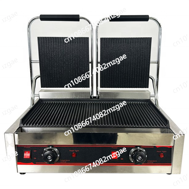 Commerciële elektrische panini - Commercial Kitchen Grill recensie en prijs