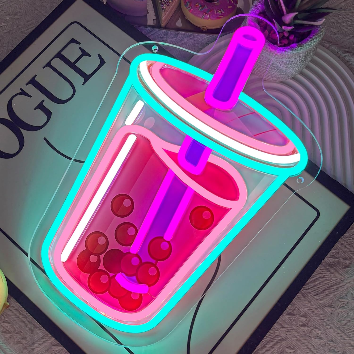 Bubble Tea Neon Sign USB-aange - Commercial Kitchen Light recensie en prijs